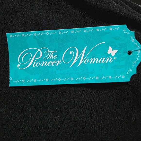 The Pioneer Woman Pull-On Millennium Pants Stretch Womens Plus 3X(24W-26W) Black - Picture 5 of 11